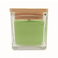   Lumanare parfumata mar, 2401E15609, Everestus, 5.2x5.2x5.7 cm, Sticla, Verde lime