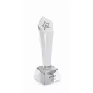Trofeu din cristal, 2401E16068, Everestus, 7x7x22 cm, Sticla, Transparent
