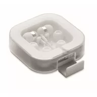   Casti audio In ear, cu fir, 2401E15473, Everestus, 70x70x19 cm, Plastic, Alb