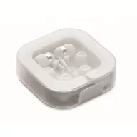   Casti audio In ear, cu fir, 2401E15473, Everestus, 70x70x19 cm, Plastic, Alb
