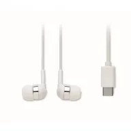   Casti audio In ear, cu fir, 2401E15473, Everestus, 70x70x19 cm, Plastic, Alb