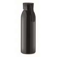   Sticla de apa 650 ml, 2401E16054, Everestus, Ø6x22 cm, Otel, Negru