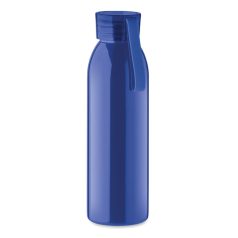   Sticla de apa 650 ml, 2401E16055, Everestus, Ø6x22 cm, Otel, Albastru