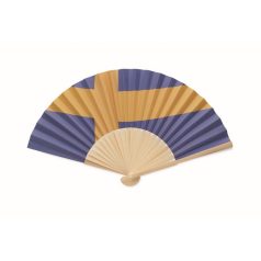   Evantai cu steag, 2401E15514, Everestus, 21x2.4x1 cm, Bambus, Albastru