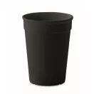 Pahar 300 ml, 2401E15658, Everestus, Ø8.5x10 cm, Polipropilena, Negru