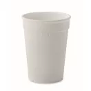 Pahar 300 ml, 2401E15659, Everestus, Ø8.5x10 cm, Polipropilena, Alb