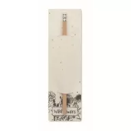   Creion cu guma de sters, 2401E15484, Everestus, 19.7x6x0.8 cm, Hartie, Alb