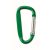 Carabina cu clips, 2401E15469, Everestus, 5.7x3x4.9 cm, Aluminiu, Verde