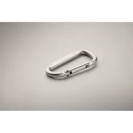   Carabina cu clips, 2401E15470, Everestus, 5.7x3x4.9 cm, Aluminiu, Argintiu mat