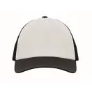 Sapca trucker, Unisex, 2502E14084, Everestus, Poliester, Alb, Negru