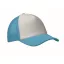 Sapca trucker, Unisex, 2502E14086, Everestus, Poliester, Alb, Albastru turcoaz