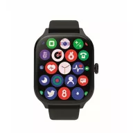   Smartwatch, 2410E22258, Everestus, 25.5 x 4 x 1.2 cm, Zinc, Negru