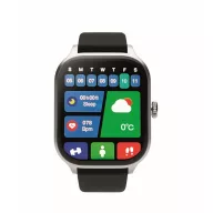   Smartwatch, 2410E22257, Everestus, 25.5 x 4 x 1.2 cm, Zinc, Argintiu