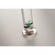   Termometru cu 5 globuri plutitoare, 2410E23879, Everestus, ø3.6 x 28 cm, Sticla, Transparent