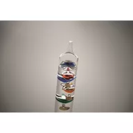   Termometru cu 5 globuri plutitoare, 2410E23879, Everestus, ø3.6 x 28 cm, Sticla, Transparent
