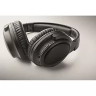   Casti audio, 200 mAh, Over the ear, Wireless, 2410E23184, Everestus, 17.5 x 8 x 20 cm, Plastic, Negru