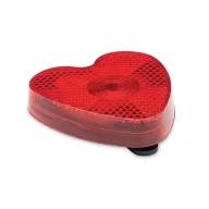   Lumina bicicleta, 2410E24707, Everestus, 5 x 5 x 1.6 cm, ABS, Rosu