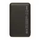 Powerbank 5000 mAh, USB-C, USB-A, 2410E23128, Everestus, 9.9 x 6.2 x 1.5 cm, Plastic, Negru