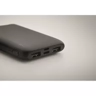   Powerbank 5000 mAh, USB-C, USB-A, 2410E23128, Everestus, 9.9 x 6.2 x 1.5 cm, Plastic, Negru