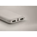 Powerbank 5000 mAh, USB-C, USB-A, 2410E23126, Everestus, 9.9 x 6.2 x 1.5 cm, Plastic, Alb