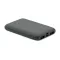 Baterie externa 5000 mAh, USB-C, USB-A, 2509E16017, Everestus, 9.9x6.2x1.5 cm, Plastic, Gri piatra