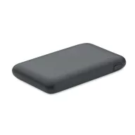   Baterie externa 5000 mAh, USB-C, USB-A, 2509E16017, Everestus, 9.9x6.2x1.5 cm, Plastic, Gri piatra