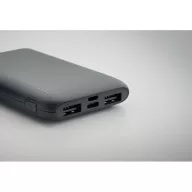   Baterie externa 5000 mAh, USB-C, USB-A, 2509E16017, Everestus, 9.9x6.2x1.5 cm, Plastic, Gri piatra
