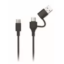 Powerbank 5000 mAh, USB-C, USB-A, 2410E23127, Everestus, 9.9 x 6.2 x 1.5 cm, Plastic, Albastru marin francez