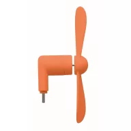   Ventilator usb, Everestus, 2610E17604, 8.8x3.5x3.7 cm, Plastic, Portocaliu