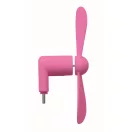 Ventilator usb, Everestus, 2610E17602, 8.8x3.5x3.7 cm, Plastic, Fuchsia