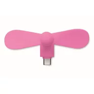   Ventilator usb, Everestus, 2610E17602, 8.8x3.5x3.7 cm, Plastic, Fuchsia