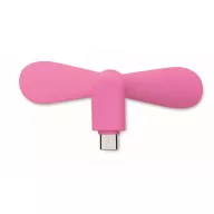   Ventilator usb, Everestus, 2610E17602, 8.8x3.5x3.7 cm, Plastic, Fuchsia