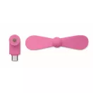 Ventilator usb, Everestus, 2610E17602, 8.8x3.5x3.7 cm, Plastic, Fuchsia
