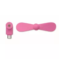   Ventilator usb, Everestus, 2610E17602, 8.8x3.5x3.7 cm, Plastic, Fuchsia