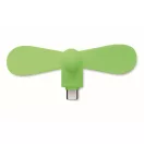 Ventilator usb, Everestus, 2610E17603, 8.8x3.5x3.7 cm, Plastic, Verde Lime