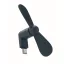 Ventilator usb, Everestus, 2610E17601, 8.8x3.5x3.7 cm, Plastic, Albastru marin francez
