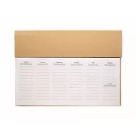   Planner A4, Dictando, 2410E24427, Everestus, 30. x 1.6 x 21.4 cm, Hartie, Bej