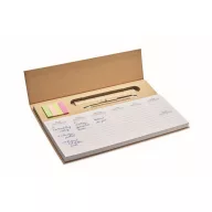   Planner A4, Dictando, 2410E24427, Everestus, 30. x 1.6 x 21.4 cm, Hartie, Bej