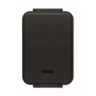  Caserola pranz, 2200 ml, 2410E21913, Everestus, 25.5 x 17 x 7.5 cm, Polipropilena, Negru