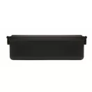 Caserola pranz, 2200 ml, 2410E21913, Everestus, 25.5 x 17 x 7.5 cm, Polipropilena, Negru