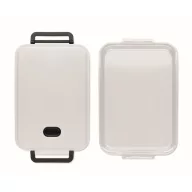   Caserola pentru pranz, Everestus, 2610E17302, 2200 ml, 25.5x17x7.5 cm, Polipropilena, Alb
