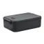 Caserola pentru pranz, Everestus, 2610E17303, 2200 ml, 25.5x17x7.5 cm, Polipropilena, Albastru marin francez