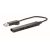 Hub usb, 2410E22359, Everestus, 1.7 x 0.7 x 9.5 cm, Aluminiu, Negru
