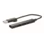 Hub usb, 2410E22359, Everestus, 1.7 x 0.7 x 9.5 cm, Aluminiu, Negru