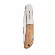   Briceag de buzunar, 2410E22232, Everestus, 9.1 x 2.4 x 1.4 cm, Lemn, Natur