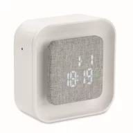   Ceas cu alarma, 2410E22255, Everestus, 9.8 x 9.8 x 4 cm, ABS, Alb