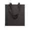 Sacosa de cumparaturi, 2410E24802, Everestus, 38 x 42 cm, Bumbac, Negru