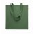 Sacosa de cumparaturi, 2410E24805, Everestus, 38 x 42 cm, Bumbac, Verde inchis