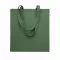 Sacosa de cumparaturi, 2410E24805, Everestus, 38 x 42 cm, Bumbac, Verde inchis