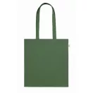Sacosa de cumparaturi, 2410E24805, Everestus, 38 x 42 cm, Bumbac, Verde inchis